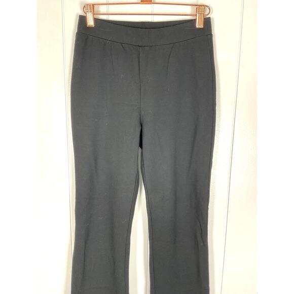 Marine Layer Women's Black Pull On Stretch Flare Pants Size Small - Picture 2 of 6